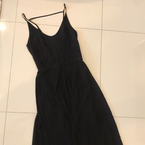 Black long dress